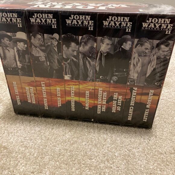 John Wayne - Collection 2 [VHS] New In Plastic - Picture 3 of 4